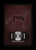 101 Dalmatians Framed