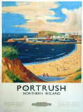 Ireland Co Antrim - West Strand Portrush (UF) 30x40