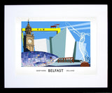 Belfast - Belfast Framed 40x30 with mount
