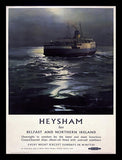 Ireland Co Antrim - Belfast To Heysham Ferry (FB) 30x40