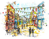Print The Ireland Collection - A Grand Day In The Street - Limited Edition