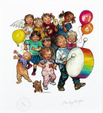 90th Birthday Print - All Star Band - Limited Edition