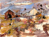 Print - Barn And Cottage Donegal - Limited Edition