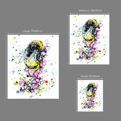 Print Ltd Edition The Ireland Collection - Bee Flower