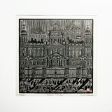 Linoprint - Belfast City Hall - Limited Edition