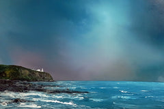 Print  - Black Head Lighthouse