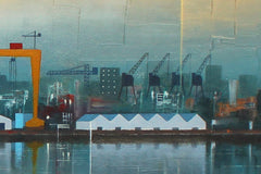 Blue Harland And Wolff Belfast