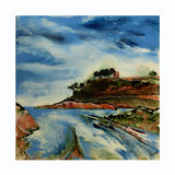 Print - Brompton towards the Coastal Path