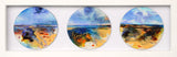 Original - Burst Of Colour (Triptych)