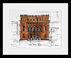 Sketchbook On Paper - Central Library, Belfast