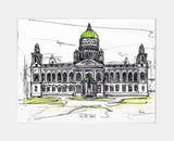 Sketchbook On Paper - City Hall, Belfast