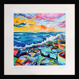 Print - Causeway Rocks I