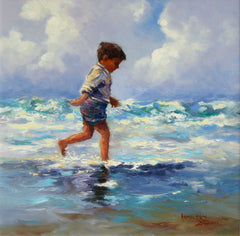 Child In The Surf