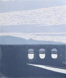 Linocut Print - Co Down Downshire Bridge 2011 - Limited Edition