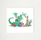 Quentin Blake - Dragon Reader