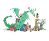 Quentin Blake - Dragon Reader