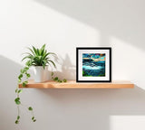 Print - Dunseverick Waves 4