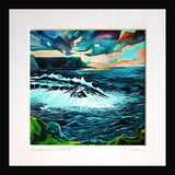 Print - Dunseverick Waves 4