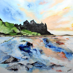 Dusk At Dunluce Castle