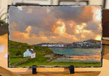 Decorative Slate - Co Donegal - Evening Sun, Rosapenna