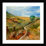 Print - Fields in spring, Ballymacormick point
