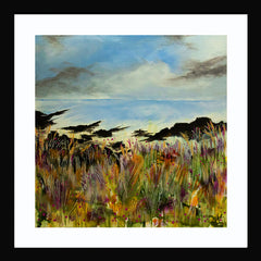 Print Landscapes - Foliage at the Coastal Path