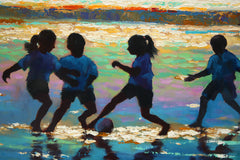Football On The Beach