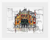 Sketchbook On Paper - Grand Opera House