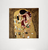 Gustav Klimt's Dog (The Kiss) - Limited Edition