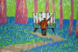 Hockney's Dog - Spring - Limited Edition