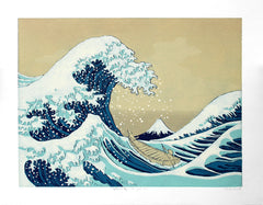 Hokusai's Dog - The Great Wave