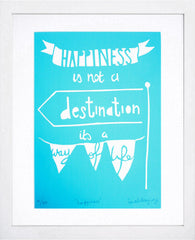 Screen Print - Happiness