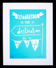 Screen Print - Happiness