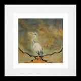 Print - Heron at the Marina