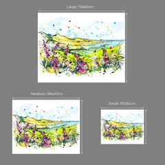 Print Ltd Edition The Ireland Collection - Hillside Bells