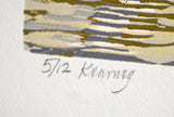 Linocut Print - Kearney, 2004 - Limited Edition