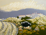 Linocut Print - Kearney, 2004 - Limited Edition