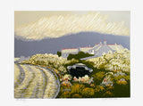 Linocut Print - Kearney, 2004 - Limited Edition