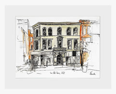 Sketchbook On Paper - Linen Hall Library, Belfast