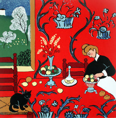 Matisse's Cat - Harmony In Red