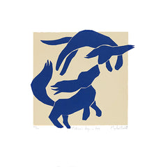 Matisse's Dogs In Love