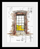 Sketchbook On Paper - Mussenden Temple Window
