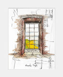 Sketchbook On Paper - Mussenden Temple Window