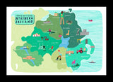Places - Map of Northern Ireland