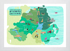 Places - Map of Northern Ireland