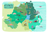 Places - Map of Northern Ireland
