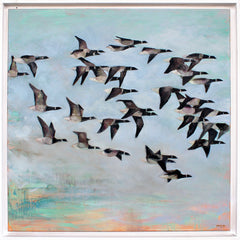 Original - Meanwhile The Geese Are Heading Home Again