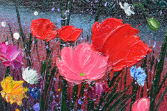 Original - Midnight Poppy Meadow