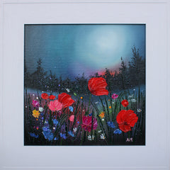 Original - Midnight Poppy Meadow