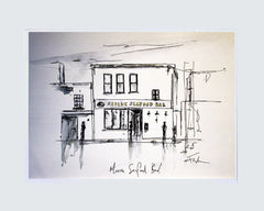 Sketchbook On Paper - Mourne Seafood Bar